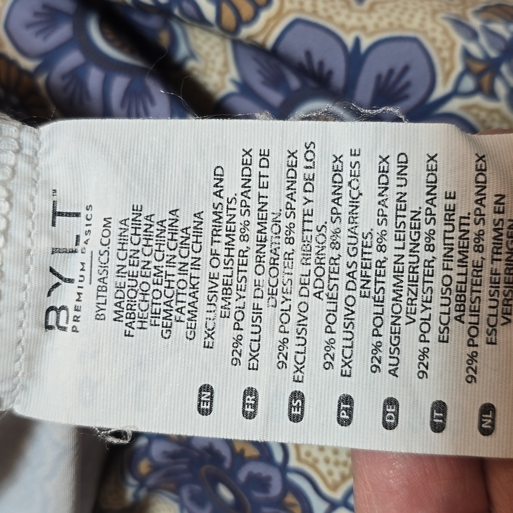 Bylt Premium Basic Floral Patterned Swim Shorts - image 5